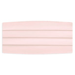 Satin Light Pink Cummerbund