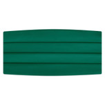 Satin Emerald Green Cummerbund
