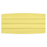 Satin Canary Yellow Cummerbund