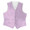 Satin Full Back Tuxedo Vest in Liilac