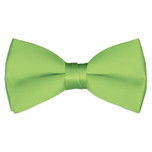 Satin Lime Green Bowtie