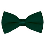 Satin Hunter Green Bowtie