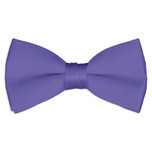 Satin Purple Bowtie
