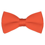 Satin Coral Bowtie