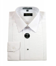 Amanti Convertible Cuff Tuxedo LayDown Dress Shirt (without Bow Tie)