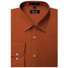 Amanti Rust Color Dress Shirt