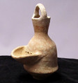 Holyland Iron Age Beer Strainer, RARE, with strap handle, 1200 - 1000 B.C.E.