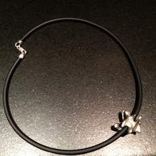 Medium Pewter Lumbar Vertebra Necklace