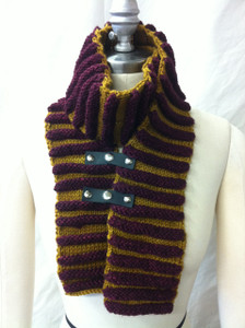 Wide Furrow Scarf