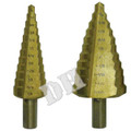 Titanium Nitride Step Drill Bits