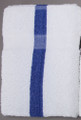 24 x 48 Economy Bath Towel (blue center stripe, 60/case)
