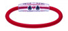 IonLoop's Spain Flag Bracelet with Magnets & Negative Ions
(back view)
