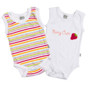 BERRY | sleeveless romper | baby/newborn | 2 pk
