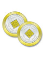31 Years Biplated Medallion