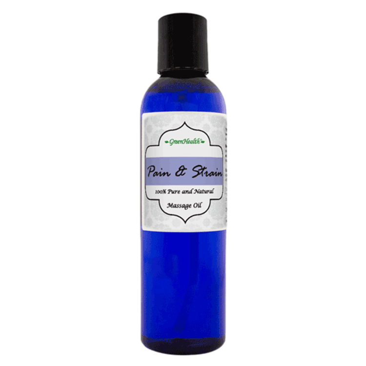 4oz Pain & Strain Massage Oil