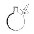 Reaction Storage Round Bottom Flask with Stopcock