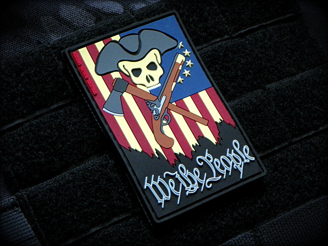 We The People PVC color Morale Patch