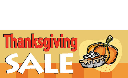 Thanksgiving Sale Banner Design ID#1100 | DPSBanners.com