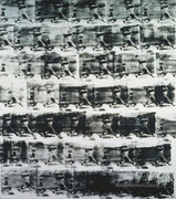Andy Warhol  Baseball Print   c. 1960's