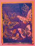 Andy Warhol  Butterflies #2   c. 1986