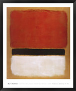 Untitled (Red, Black, White on Yellow), 1955 - Mark Rothko
