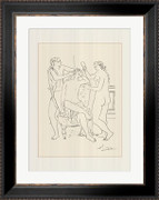  La couronne de fleurs (serigraph) - Pablo Picasso
