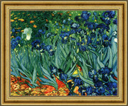 Irises in the Garden, Saint-Remy, c.1889  - Vincent Van Gogh