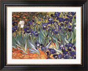 Irises in the Garden, Saint- Remy, c.1889 -  Vincent Van Gogh