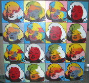 Stunning Steve Kaufman Marilyn Monroe Faces