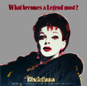 Fabulous Andy Warhol, Trial Proofs And Uniques Ads: Blackglama, 1985