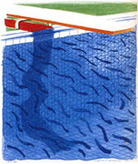 Beautiful David Hockney, Paper Pool, 1980