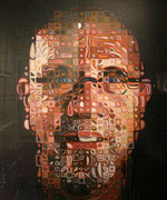 Fabulous Chuck Close, Self-Portrait Screenprint 2011