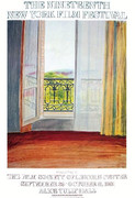 Beautiful David Hockney Window, Grand Hotel, Vittel