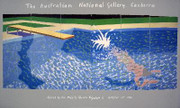 Exciting David Hockney A Diver from Paper Pools