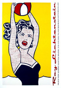 Great Lichtenstein Girl With Ball
