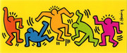Keith Haring Colorful Figures Art Print