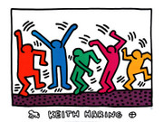 Keith Haring The Dance Art Print