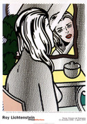 Roy Lichtenstein Nude at Vanity  Art Print