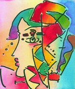 Fab! Profile Series II, Ltd Ed Lithograph, Peter Max - SIGNED with COA