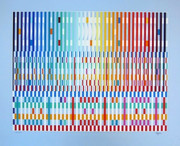 Beautiful The Blessing, Ltd Ed Silk-screen, Yaacov Agam - Large!