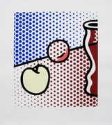 Exciting Still Life with Red Jar, Ltd Ed Silk-screen, Roy Lichtenstein