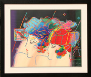 Beautiful Mondrian Ladies Serigraph, Peter Max - Signed