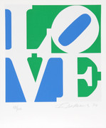 Dynamic Robert Indiana, The Book of Love 8, 1996