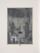 Great Jasper Johns - M, 1972 - Lithograph - Signed