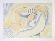 Fab! Pablo Picasso Estate Collection Femme Couchee Signed with COA
