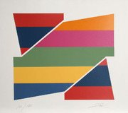 Splendid Rotation I Serigraph, Larry Zox - Signed
