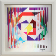 Fab! Acceleration Agamograph,Yaacov Agam - Signed