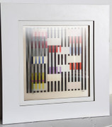 Great Multiple Space Agamograph,Yaacov Agam - Signed