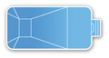 Rectangle Vinyl Swimming Pool Liner