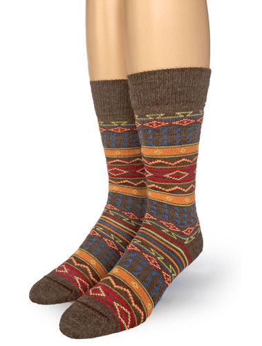 Tribal Alpaca Socks
Front